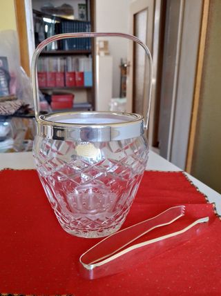 Secchiello porta ghiaccio cristallo