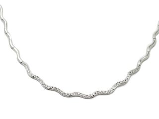Gargantilla de Oro Blanco 18 Kt 19,2 gr de 2a mano
