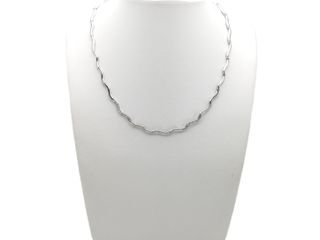 Gargantilla de Oro Blanco 18 Kt 19,2 gr de 2a mano