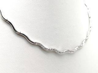 Gargantilla de Oro Blanco 18 Kt 19,2 gr de 2a mano