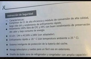BODEGAEU Nevera Portátil 36L Coche/Caravana