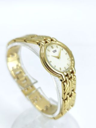 Reloj de Cuarzo Citizen Vintage 24mm Acero Dorado 