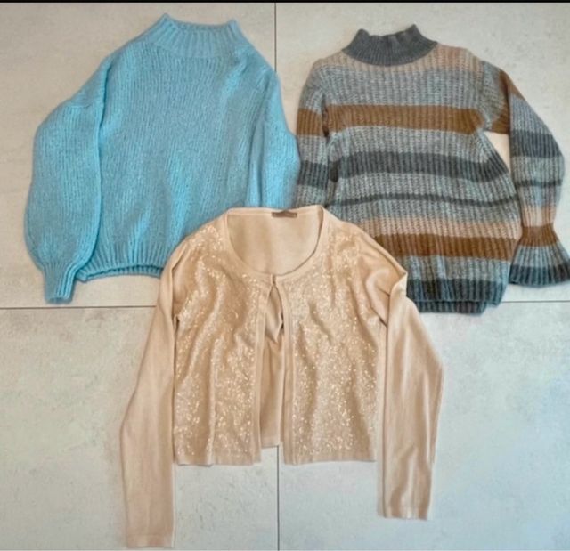 Set 3 maglioni donna taglia S