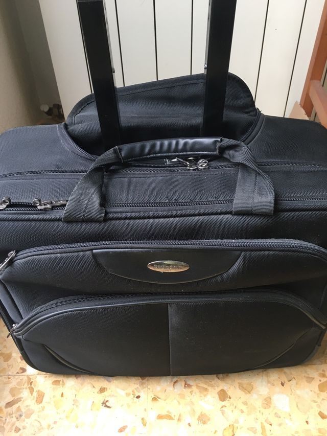 Maleta Samsonite Negra para Trabajo