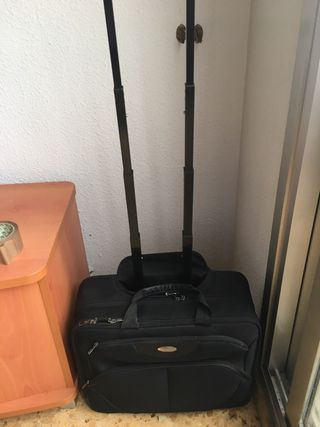 Maleta Samsonite Negra para Trabajo