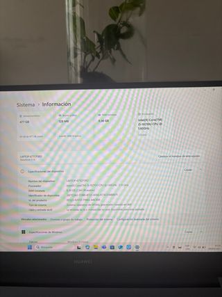 Portátil Huawei Gris Intel Core i5