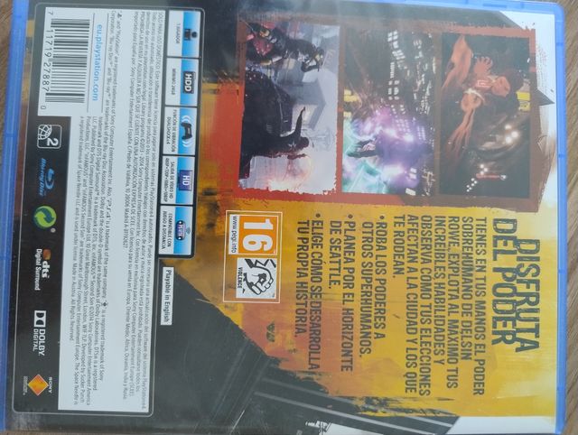 Juego PS4 inFAMOUS Second Son