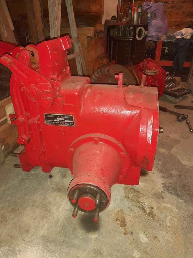 Caja de cambios Motocultor Pasquali