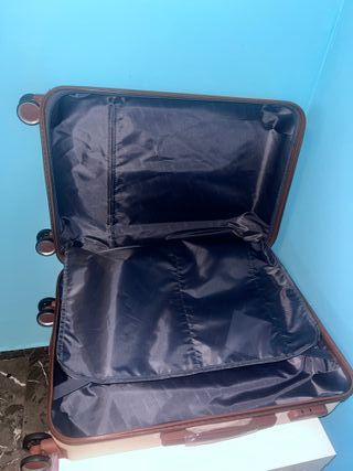 Maleta Benzi Mediana Beige 60cm Nueva