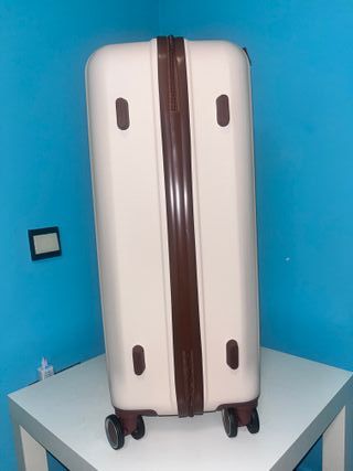 Maleta Benzi Mediana Beige 60cm Nueva