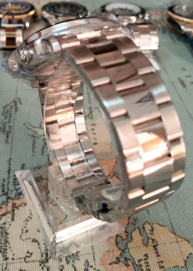 Reloj Tyberley TB5051 Hombre Plata