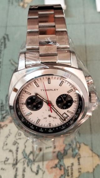 Reloj Tyberley TB5051 Hombre Plata