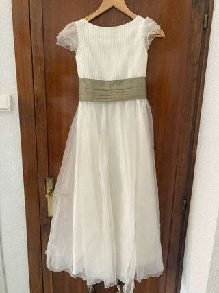 Traje comunión niña blanco