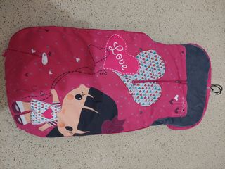Saco invierno carrito bebé niña LOVE