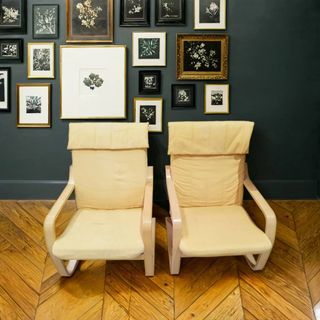 2 SILLONES POANG IKEA 