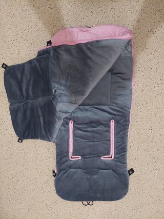 Saco invierno carrito bebé panda y luna