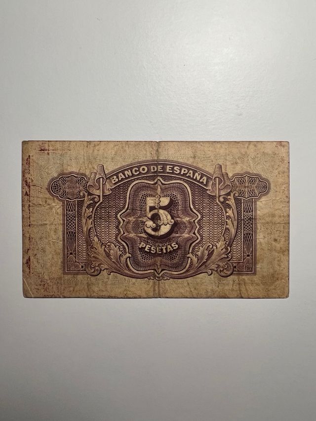 Billete 5 Pesetas Banco de España 1935