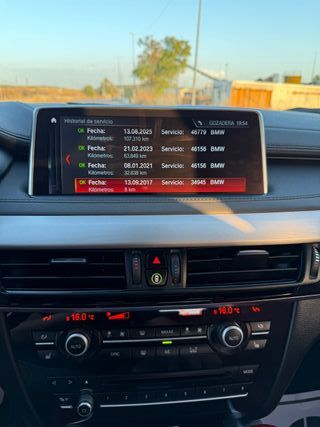 BMW X6 3.0cc 258cv Nacional. Revisiones en BMW