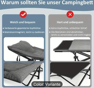 Cama Plegable Gris Tela y Metal NO SE CAMBIA