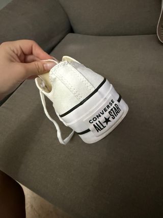 Converse bajas con plataforma