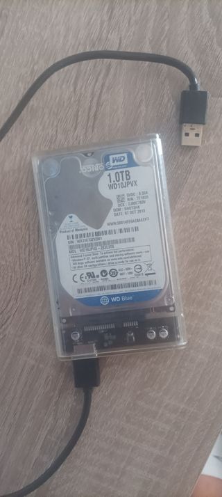 Disco Duro Externo WD 1TB para ps4, xbox, ordenado