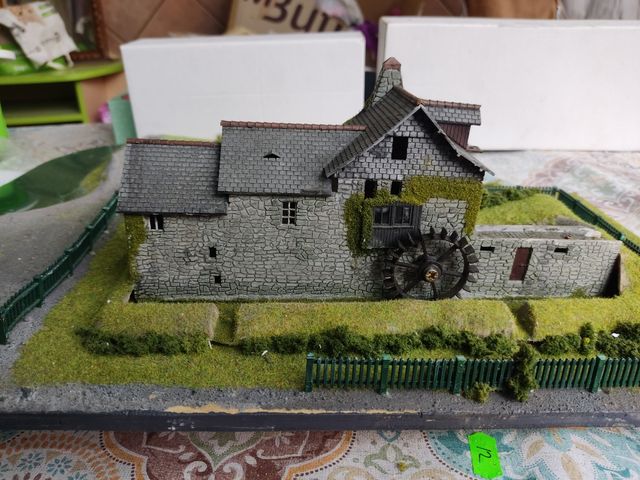Maqueta Diorama H0 Molino Agua