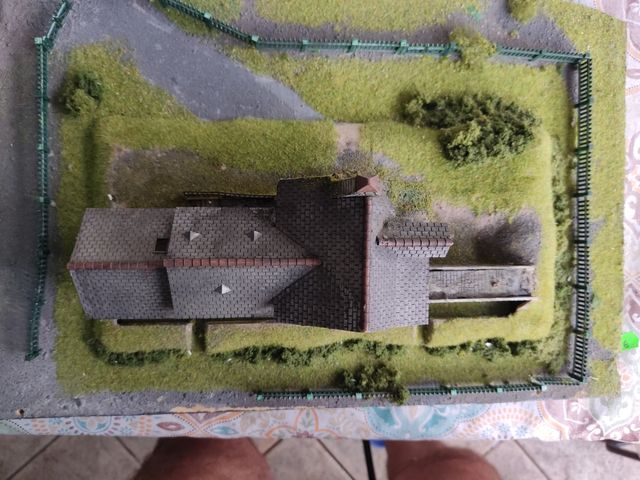 Maqueta Diorama H0 Molino Agua