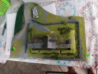 Maqueta Diorama H0 Molino Agua