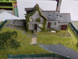 Maqueta Diorama H0 Molino Agua