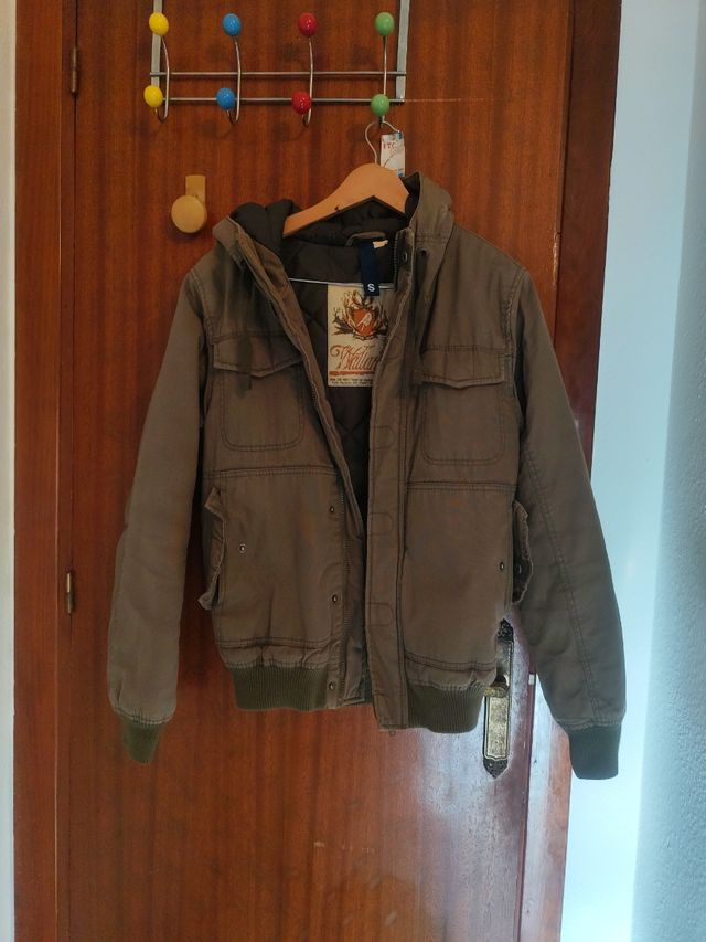 Cazadora verde militar Talla S