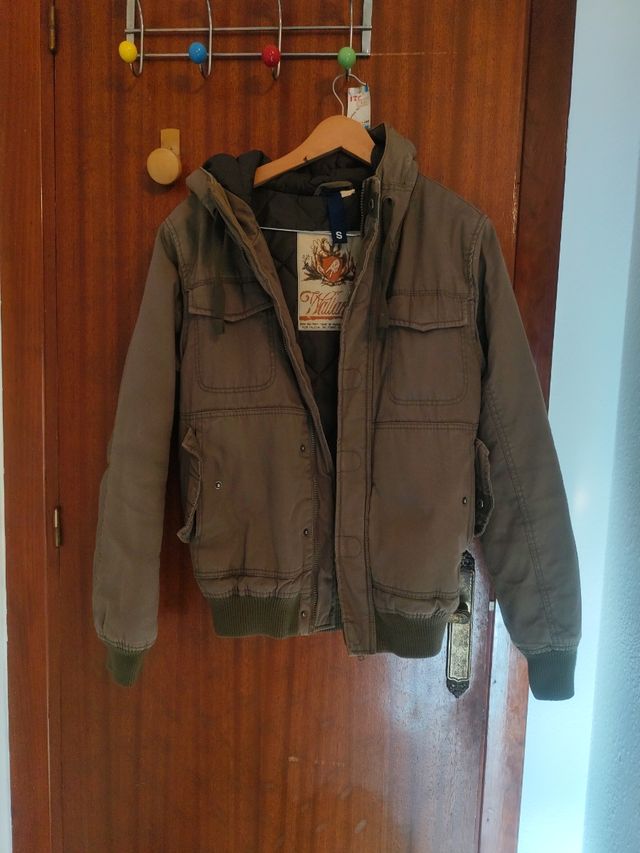 Cazadora verde militar Talla S