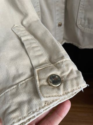 Sobrecamisa Zara Beige