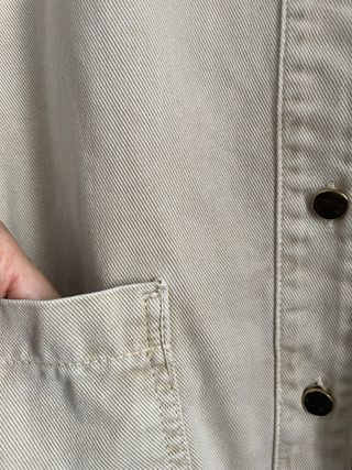 Sobrecamisa Zara Beige