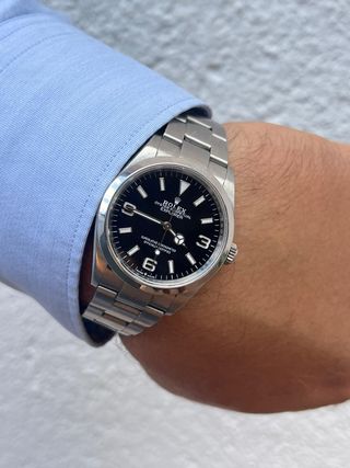 Rolex Explorer 36mm Acero Inoxidable