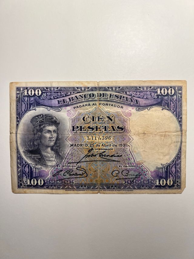 100 Pesetas 1931 Banco de España