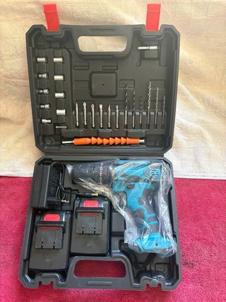 Taladro Atornillador Percutor Inalámbrico nuevo
