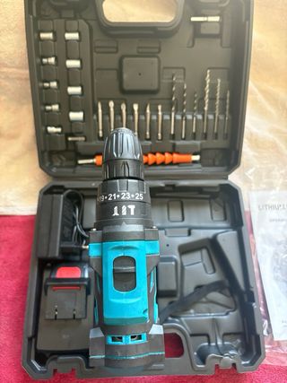 Taladro Atornillador Percutor Inalámbrico nuevo