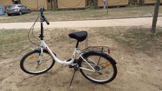 Bicicleta plegable blanca F-Park