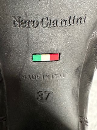 Botas de piel NeroGiardini talla 37