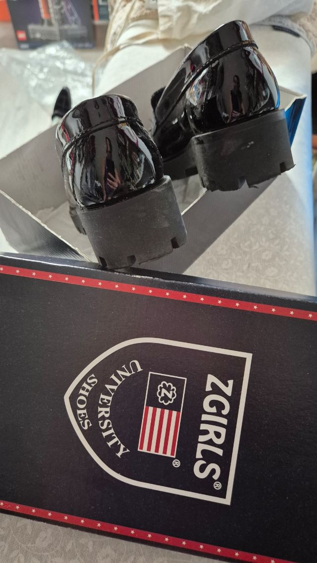 Zapatos charol plataforma Zgirls niña