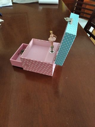 Joyero infantil musical con cajón