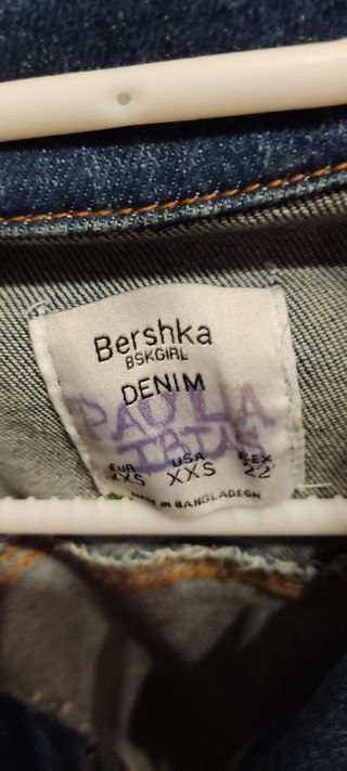 Chaqueta Vaquera Bershka Talla XXS