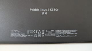 Teclado Logitech Pebble Keys 2 K380s Negro