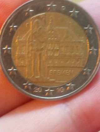 Moneda 2 Euros Bremen 2010