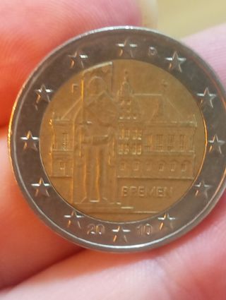 Moneda 2 Euros Bremen 2010