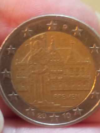Moneda 2 Euros Bremen 2010