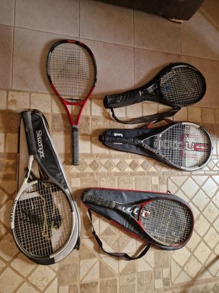 Raquetas Tenis Dunlop, Wilson, Fischer