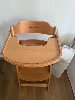 trona de madera para ninos hasta 10 anos