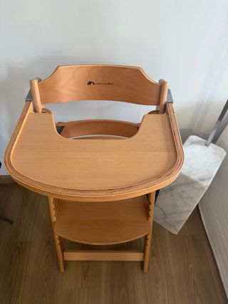 trona de madera para ninos hasta 10 anos