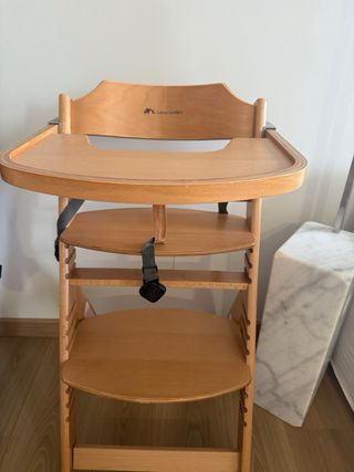 trona de madera para ninos hasta 10 anos